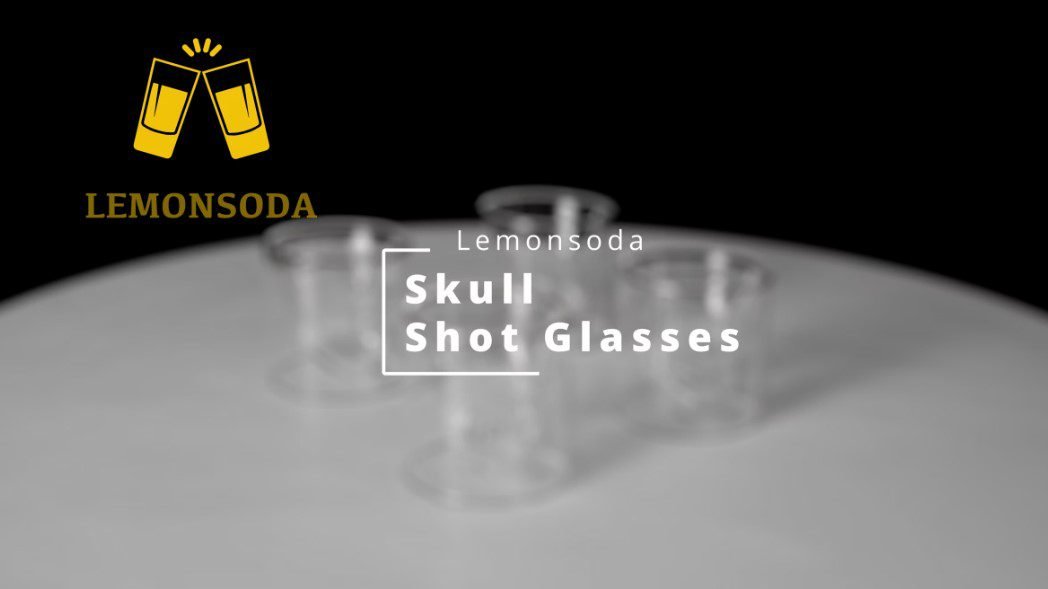 Skull Shot Glasses - Lemonsoda | A Refreshing Twist on Your Shots!