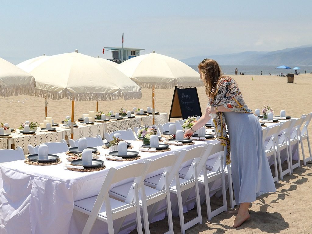 Santa Monica Picnic Photoshoot