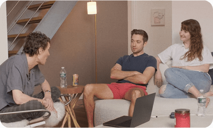 Beige Video Podcast - Landing Page