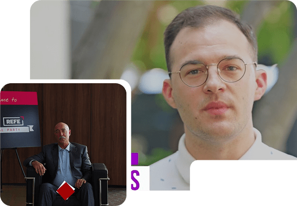 Beige Video Interviews - Landing Page