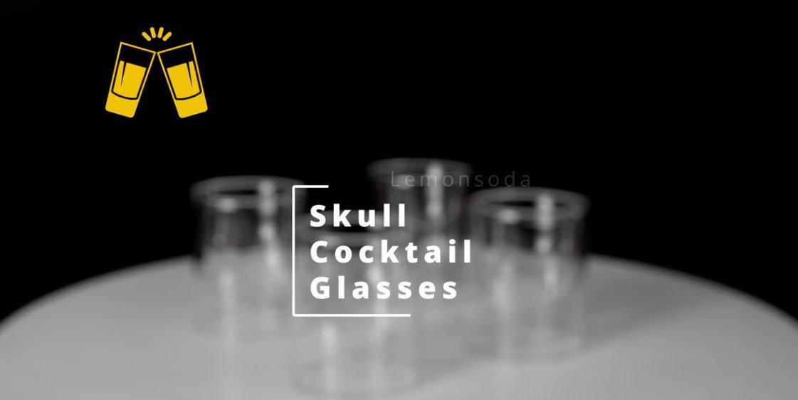 Skull Cocktail Glass Commercial - Lemonsoda | Elevate Your Drinks with Style