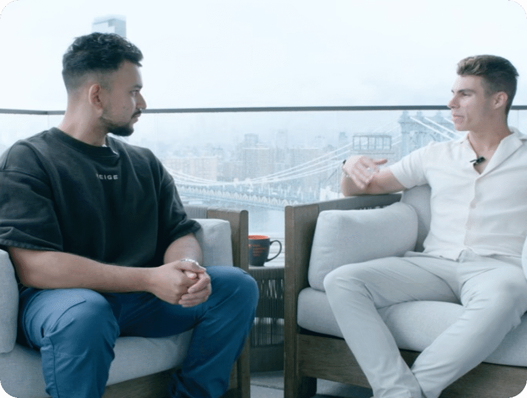 Beige Video Podcast - Landing Page