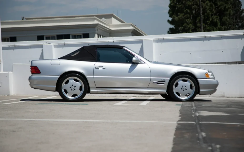 1999 Mercedes SL600 Silver 5